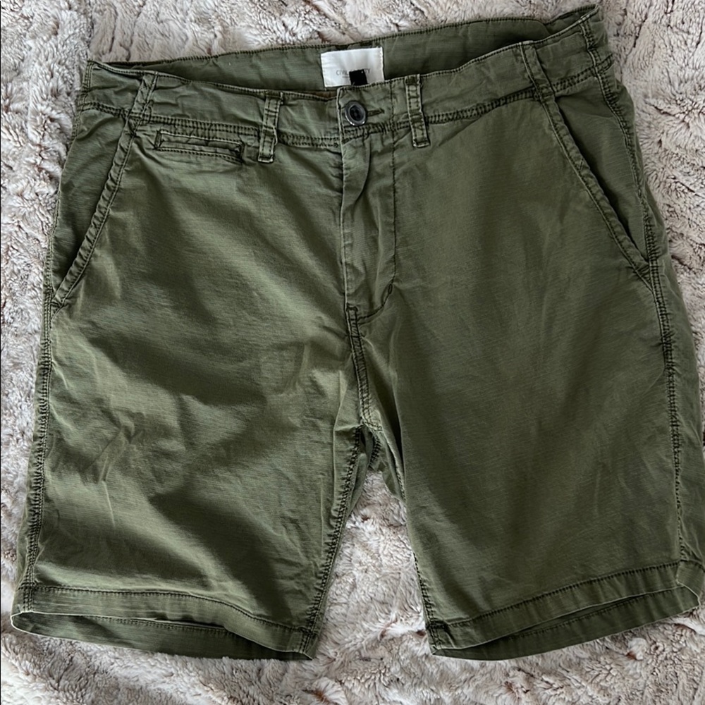 Civil Society Olive Green Men's Shorts